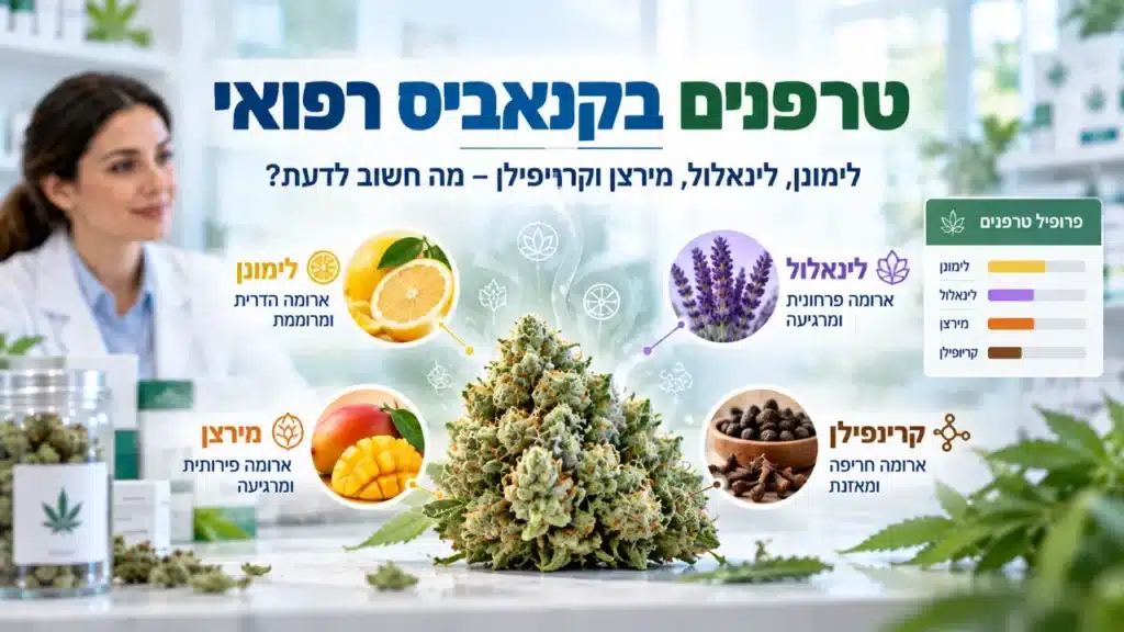 טרפנים בקנאביס רפואי